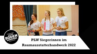 Praktischer Leistungswettbewerb der Raumausstatter 2022 [upl. by Atsillak]