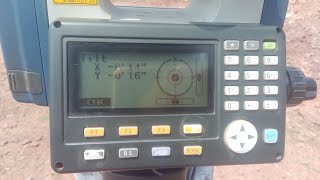 how to tilt total station  total station centering amp levelling [upl. by Carpenter]