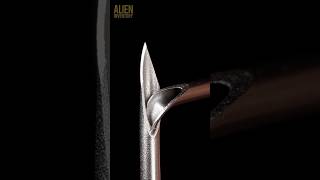 needle vs needle macro closeup satisfying art asmr zoom iFootageInternational [upl. by Alleusnoc505]