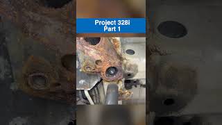 Seized bolt removal in Part 1 of Project 328i is LIVE on our channel BMW F30 N20 [upl. by Trebo]