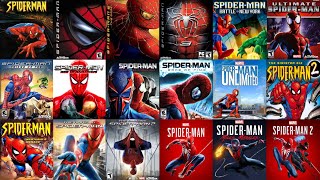 Evolution of SPIDERMAN Games 19822023 [upl. by Yenots]