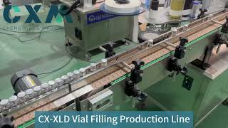 CX XLD Vial Filling Production Linemachine bottlefillingmachine factory automobile cxm vial [upl. by Notgnillew]