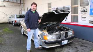 Mercedes W201 190E 23 16V Engine Compartment Update [upl. by Idzik662]