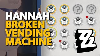 Hannah broken Vending Machine Zenless Zone Zero [upl. by Braasch]