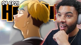 HES A SETTER  Haikyuu Season 4 Episode 21 Reaction [upl. by Gates]