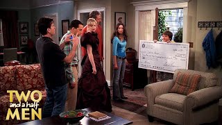 Judiths Last Alimony Check Gone Wrong  Two and a Half Men [upl. by Ailaza]