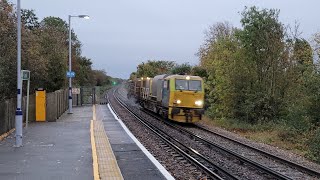 Network Rail Multi Purpose Vehicle MPV RHTT Passing Through HerneBay Station Working 3S75 201024 [upl. by Barden]