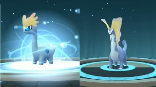 AMAURA EVOLUTION INTO AURORUS IN POKEMON GO  TRAINER ARI [upl. by Kettie138]