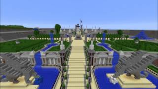 Minecraft Huge Imperial City Update 8  map download [upl. by Cresida]