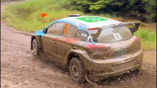 Kielder Forest Rally 2024  SIDEWAYS  ACTION [upl. by Caspar]