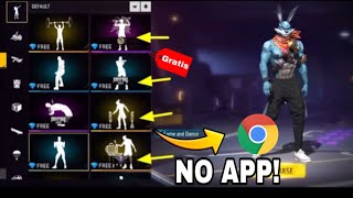 😳TRUCO para RECLAMAR EMOTES GRATIS en FREEFIRE 2024 FUNCIONA😱 [upl. by Atnas]