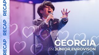 Georgia in the Junior Eurovision 20072024  RECAP [upl. by Leynwad]