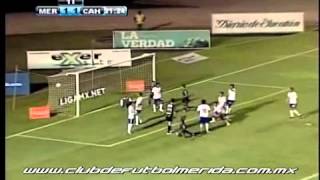 J13 CFMerida vs Cruz Azul Hgo CL2013 [upl. by Zoilla]