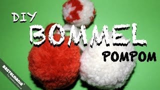 Bommel  Pompon  Bobble  DIY  PomPom [upl. by Eelytsirk527]