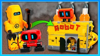 I built a LEGO Robot Factory 🤖 [upl. by Mond]