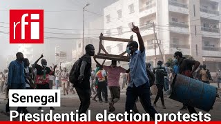 Senegalese protest in Paris over election postponement • RFI English [upl. by Kipp]