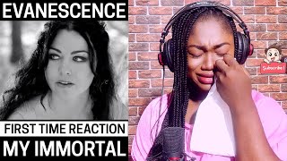 FIRST TIME HEARING Evanescence  My Immortal Official Music Video REACTION😱 [upl. by Opportuna]