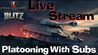 World of Tanks Blitz  Platooning with Subs [upl. by Savart]