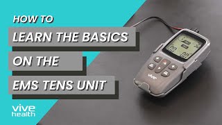 EMS TENS Unit  The Basics [upl. by Carver]