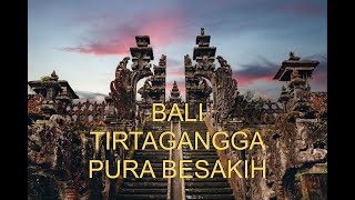 BALI  Vlog 2  TIRTAGANGGA Water palace  PURA BESAKIH Mother of all temples Ubud To Candidasa [upl. by Prince]