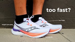 Saucony Endorphin Speed 4 Review  One Problem [upl. by Corabel]