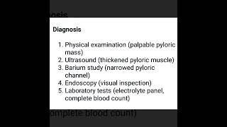 congenital hypertrophied pyloric stenosispediatrics bscnursingnotes [upl. by Labaw278]