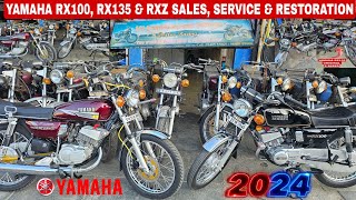 YAMAHA RX100 RX135 amp RXZ SALESSERVICE amp RESTORATION SHOP IN CHENNAI🏍💝💯 DOLLAR RACING  ARK Diaries [upl. by Avril]