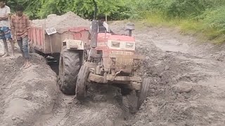 क्या swaraj tractor trolley ko निकल पाएगा drawing trending ppmaharajpurblock [upl. by Mariam683]