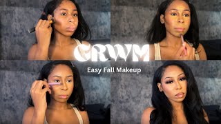 GRWM  EASY FALL MAKEUP  BEGINNER FRIENDLY [upl. by Nettie87]