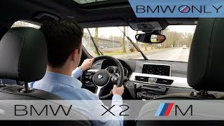 2018 BMW X2 – DRIVING Review Indepth Interior Exterior and Infotainment [upl. by Yrreg22]