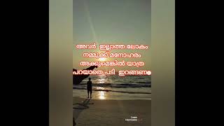 Avar ellatha logham nammuk manoharam enkilshort video status [upl. by Nnaeoj]