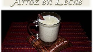 Receta Arroz en Leche Guatemala [upl. by Aisined53]