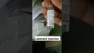 Best injection for high BP in emergency  Labetalol injection [upl. by Eiluj]