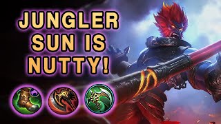 Have You Tried Sun Jungler Because Its Actually Nutty  Mobile Legends [upl. by Imojean]