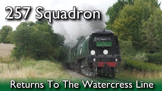 257 Squadron Returns to The Watercress Line [upl. by Arama]