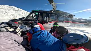 Heliskiing in Panorama Canada [upl. by Airetas994]