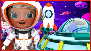 Space Man Adventures｜Nursery Rhymes amp Kids Songs｜Banana Cartoon  Play And Learn spaceman [upl. by Gabbey]