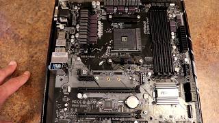 ASRock B450M Pro4 Motherboard Quick Look [upl. by Acinnad]