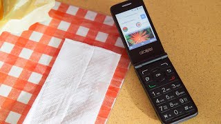 Alcatel Go Flip V  best flip phone review [upl. by Introk]