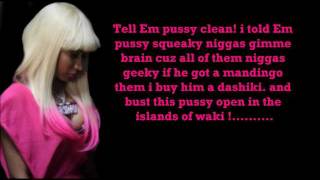 Nicki Minaj Dance Verse Lyrics [upl. by Casey44]