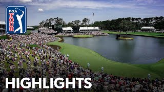 The best shots from No 17 at TPC Sawgrass in Round 1 of THE PLAYERS 2020 [upl. by Ezzo]