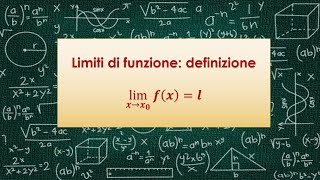 Limiti di funzioni Definizione [upl. by Derf]