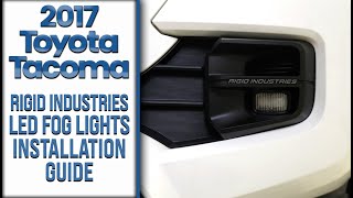 2017 Toyota Tacoma  RI LED Fog Lights Installation Guide  The Build S4E6 by Infotainmentcom [upl. by Nerraj]