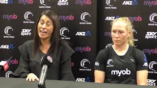 Silver Ferns v England  Quad Series Press Conference [upl. by Darken]