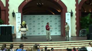 Dreamworks Experience amp ICE at Gaylord Palms Media Event 71911 Shrek Madagascar Kung Fu Panda [upl. by Stochmal]