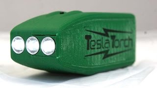 How to build the 3D Printed Tesla Torch fast charge flashlight V01 [upl. by Neona]