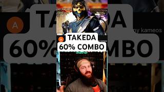 Takeda 60 Damage Combo  Mortal Kombat 1 [upl. by Fachan]