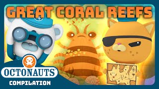 Octonauts  🪸 Exploring Great Coral Reefs 🐠  Bumper Pack Special  Full Episodes [upl. by Retniw]