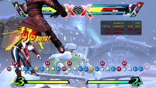 UMVC3 Nemesis TType  Down Midscreen TAC Infinite Freestyle [upl. by Hulen167]