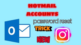 Hotmail account jack new trick  how to jack Hotmail Instagram account Hotmail password reset trick [upl. by Euqirrne746]